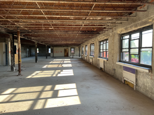 Inside 7509 Shore Road Building, July 2022